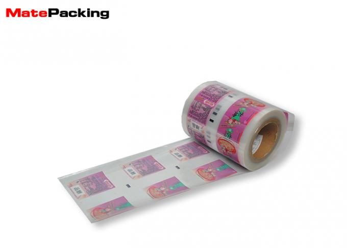 Moisture Proof Plastic Food Wrap Film , Food Packing Bopp Lamination Film Gravure Printing