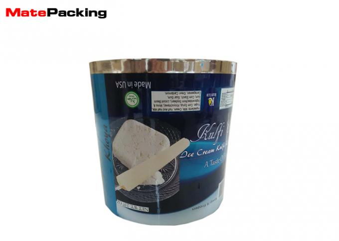 Food Snack Plastic Packaging Roll Film , Aluminum Foil Food Grade Plastic Film