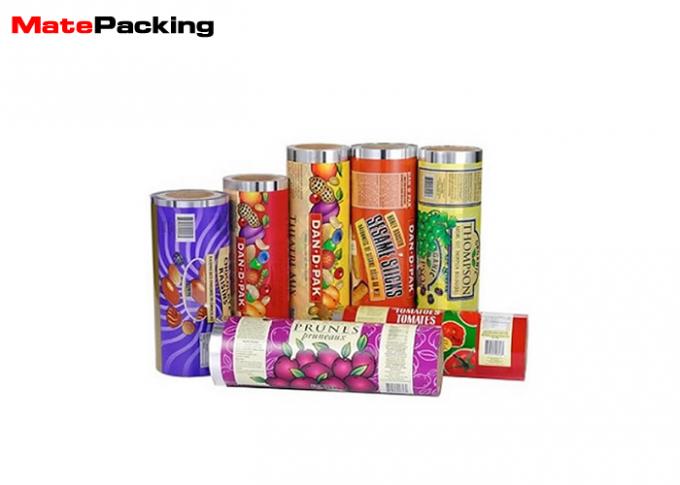 Rolling Flow Chocolate Packaging Food Grade Plastic Wrap Pack Film 0.12mm Thickness