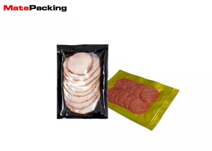 Custom Printing Foodsaver Vacuum Sealer Bags , Multi Layer Plastic Vacuum Food Storage Bags For Fresh Meat