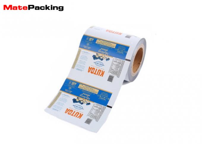 Laminated Food Packaging Film , Plastic Film Roll Custom Printing For Potato Chips