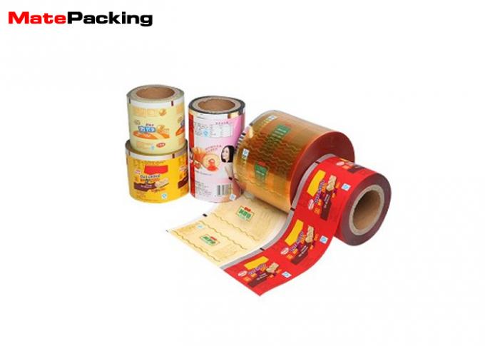 Custom Logo Soft Food Packing Film Wrapping Sealing Laminated BOPP Aluminum Foil