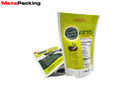 Resealable Foil Stand Up Pouches Custom Design Printing For Protein Powder 250g