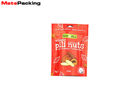 Custom Logo Printing Ziplock Stand Up Pouch , Ziplock Plastic Pouch For Dry Food
