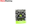Laminated Plastic Bag For Food Packaging 3 Side Sealed Ziplock 0.12mm Thickness
