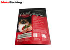 1kg Colorful Packaging Cat Food Bag Limited Plastic Standing Up Custom Size