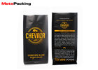 Moisture Proof Foil Gusseted Coffee Bags , Aluminum Gusseted Plastic Bags With Valve