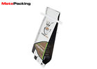 Moisture Proof Aluminum Foil Side Gusset Bag Coffee Packaging With Tin Tie