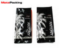 Glossy Side Gusset Bag Plastic Coffee Pouch With Degassing Valve Custom Printing