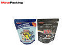 Plastic Packaging Food Grade Stand Up Pouches , Cat / Dog Food Storage Bag