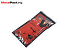 Aluminun Foil Resealable Plastic Tobacco Pouch Ziplock With Window