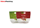 PET / CPP Plastic Food Storage Bags , Laminated Vegetable Plastic Bags