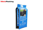 Flat Bottom Ziplock Resealable Pouch Bags , Enhanced Foil Custom Printed Stand Up Pouches For Pet Food