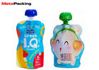 Self Standing Baby Food Squeeze Pouches , 100% BPA Free Baby Squeeze Pouch