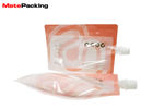 Baby Food Ziplock Top Clear Plastic Pouches Measure Scale Printing 200ml