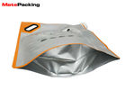 Stand Up Foil Spout Pouch Moisture Proof For Pet Food Handle Top Custom Printing