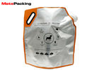 Stand Up Foil Spout Pouch Moisture Proof For Pet Food Handle Top Custom Printing