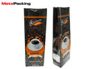 Custom Printing Coffee Pouch Bags , Back Sealed Side Gusset Custom Coffee Bean Bags 250g