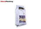 Back Sealed Side Foil Gusseted Coffee Bags , Moisture Proof Eco Friendly Coffee Bags