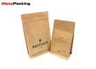 Heat Seal Flat Bottom Pouch Organic Coffee Tea Bag Custom Printing Square Bottom