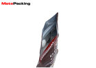 Food Grade Stand Up Coffee Pouches , Flat Bottom Zipper Printed Foil Pouches For Coffee Tea