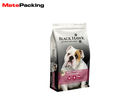 Custom Made Side Gusset Flat Bottom Pouch Pet Food With Zip Lock Smell Proof