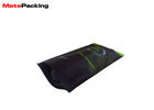 Resealabe Plastic Tobacco Pouch Custom Printed Smell Proof Stand Up Ziplock
