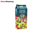 Colorful Printing Custom Coffee Bean Bags , Kraft Paper Coffee Bean Packaging Bags