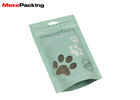 Custom Plastic Stand Up Pouch Matte Child Proof Zipper Bags With Zipper / Window
