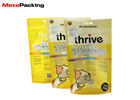 Ziplock Food Grade Resealable Bags Customized Thickness With Hole Handle