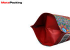 Aluminum Foil Plastic Rolling Tobacco Pouch With Zipper Matte Finish