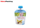 100% Security Food Grade Spout Pouch Custom Logo Printing Organic Baby Food Pouches