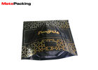 Foil Steam Proof Stand Up Plastic Pouches , Tobacco Pouch Bag With Zipper / Tear Notch