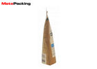 Stand Up Kraft Paper Coffee Bags , Resealable Coffee Bags Pouch With Valve Foil Lamination