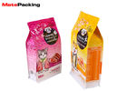 Pet Custom Food Packaging Bags , Plastic Laminated Cat Food Pouches
