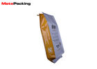 Coffee Packing Custom Tin Tie Bags , Side Gusseted Resealable Bags Customized Thickness