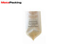 Custom Printed Pet Plastic Storage Pouches , Side Gusset Quad Seal Pouch 10 Kg