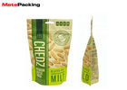 China FDA Certificated Round Bottom Stand Up Barrier Pouches With Zipper Custom Logo factory