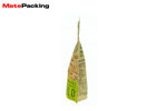 FDA Certificated Round Bottom Stand Up Barrier Pouches With Zipper Custom Logo