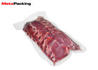 Three Side Seal Vacuum Seal Food Bags Transparent For Meat / Sausage Packaging BRC Standard