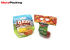 Clear Fresh Vegetable Plastic Packaging Bags With Breath Hole Anti Fogging