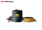 Coffee Cardboard Tube Boxes , Foil Mayer Custom Retail Boxes Moisture Proof