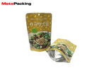 Heat Seal High Temperature Plastic Bags , Aluminum Foil Retort Resealable Food Pouches For Hot Food