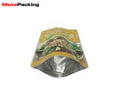 Heat Seal High Temperature Plastic Bags , Aluminum Foil Retort Resealable Food Pouches For Hot Food