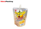 Fruit Juice Packaging Spout Pouch Strong Sealing Strength Reusable Standing Up Type