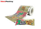 Colorful Printing Laminated Packaging Films , Customized Size Flow Wrap Film For Chocolate Bar