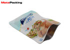 Three Side Seal Cooked Food Packaging Bags Custom Printed Aluminum Retort Pouch