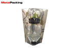 Smell Proof Aluminum Zipper Smoking Weed Tobacco Leaf Packaging Bag with Window