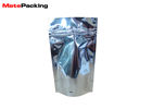 Transparent Stand Up Tobacco Leaf Package Smokeless Tobacco Pouches with Zipper