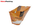 China Stand Up Zipper Pet Supply Bag PET/PE Material Bone Shape With Window / Tear Notch factory